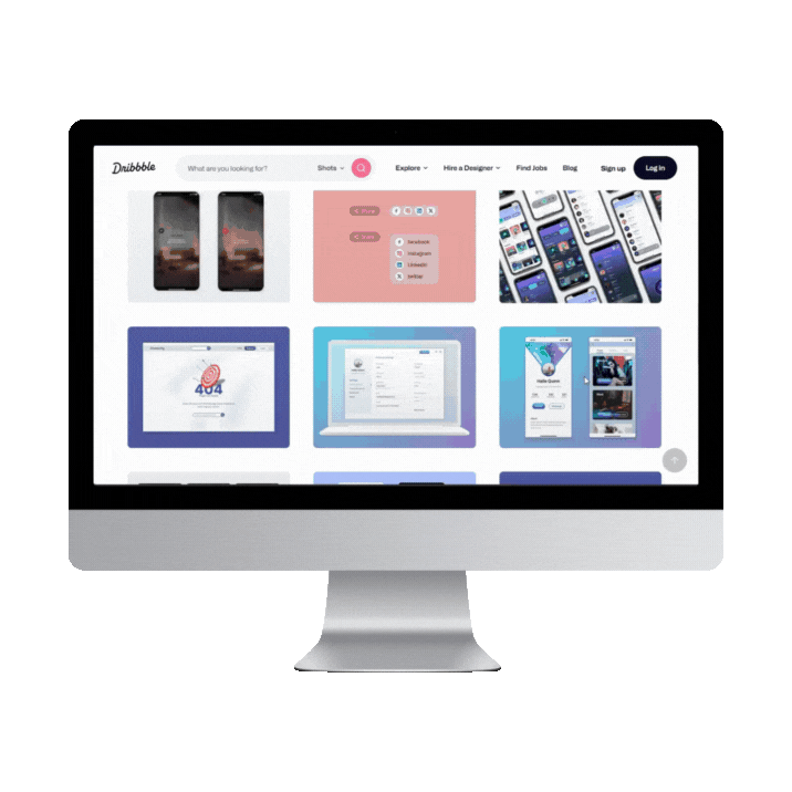 Dribbble Gif